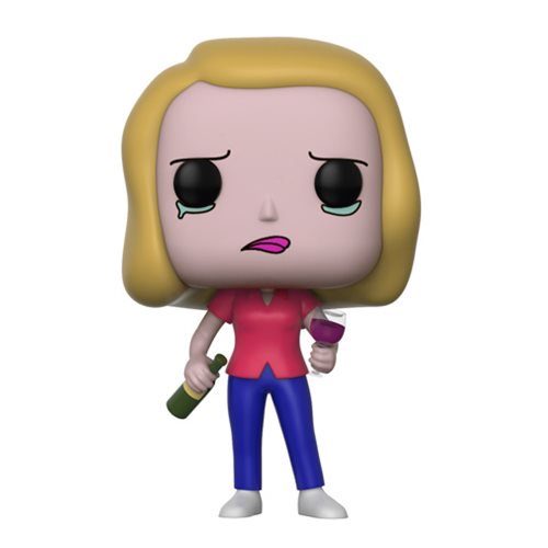 Rick and Morty Beth with Wine Glass Pop! Vinyl Figure #301  