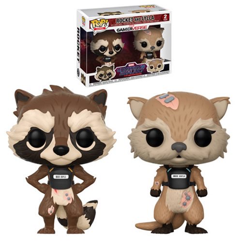 GOTG Tell Tales Rocket Raccoon and Lylla Pop! Vinyl 2-Pack  