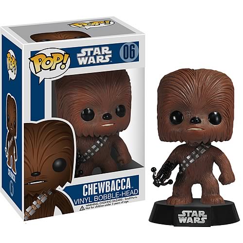 Star Wars Chewbacca Pop! Vinyl Figure Bobble Head           