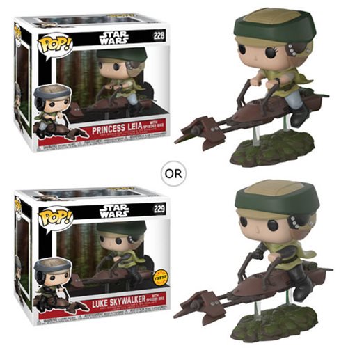 Star Wars Leia on Speeder Bike Deluxe Pop! Vinyl #228       