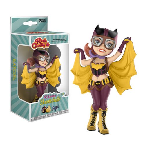 DC Bombshells Batgirl Rock Candy Vinyl Figure               