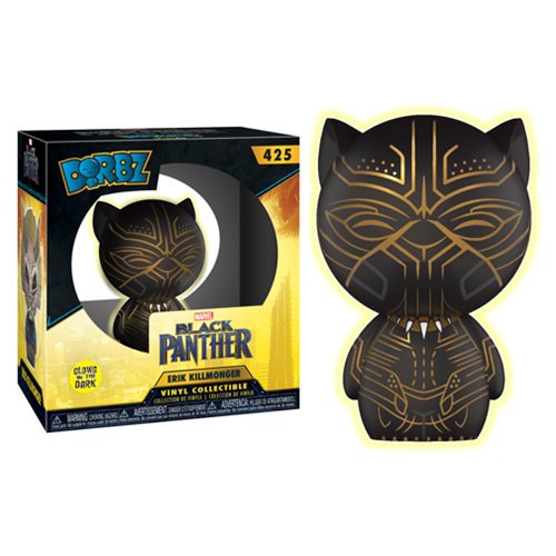 Black Panther Erik Killmonger GITD Dorbz Vinyl Figure #425  