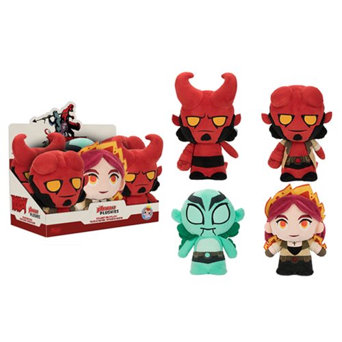 Hellboy Hero Plushies Display Case                          