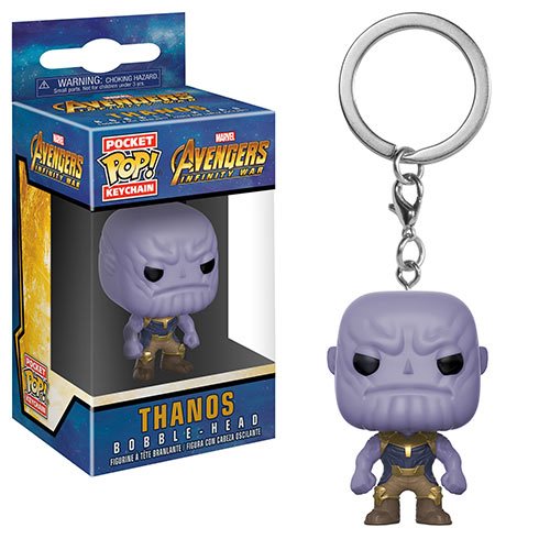 Avengers: Infinity War Thanos Pocket Pop! Key Chain         