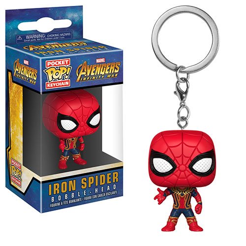 Avengers: Infinity War Iron Spider Pocket Pop! Key Chain    