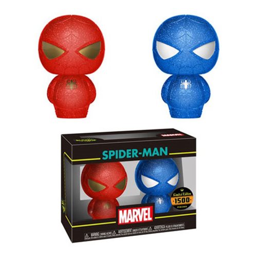 Spider-Man Red and Blue Hikari XS Figure 2-Pack             