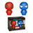 Spider-Man Red and Blue Hikari XS Figure 2-Pack             