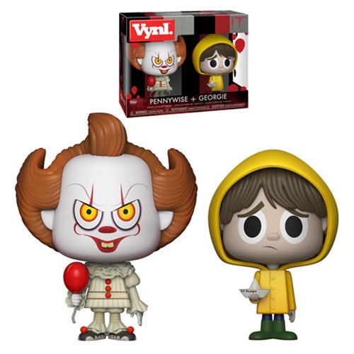 It Pennywise and Georgie Vynl. Figure 2-Pack                