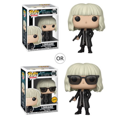 Atomic Blonde Lorraine with Gun Pop! Vinyl Figure           