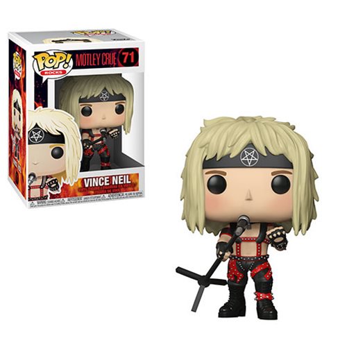 Motley Crue Vince Neil Pop! Vinyl Figure                    