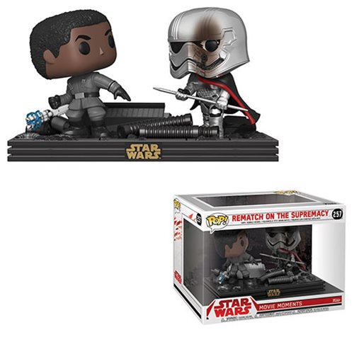 Star Wars TLJ Finn and Phasma Pop! Vinyl Movie Moments      