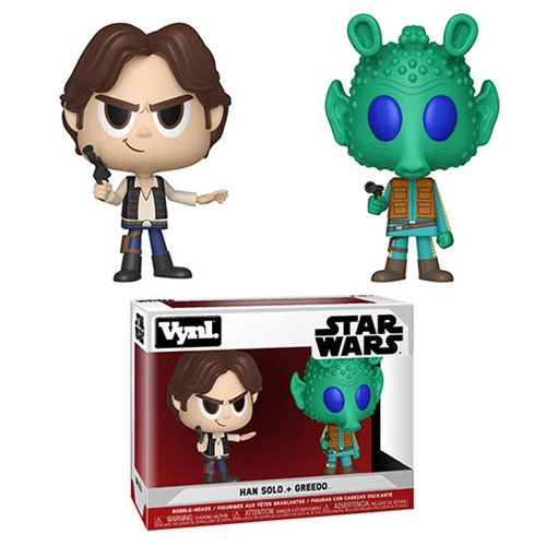 Star Wars Han Solo and Greedo Vynl. Figure 2-Pack           