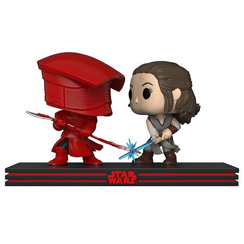 Star Wars TLJ Rey and Praetorian Guard Pop! Movie Moments   