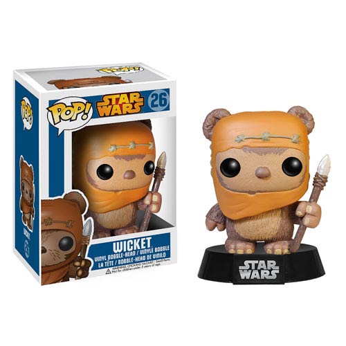 Star Wars Ewok Wicket Pop! Vinyl Bobble Head                