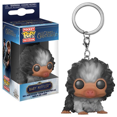 Fantastic Beasts 2 Baby Niffler Multi Pocket Pop! Key Chain 