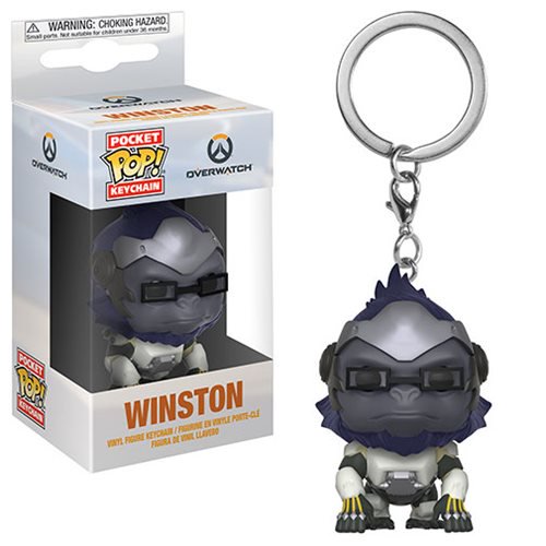 Overwatch Winston Pocket Pop! Key Chain                     