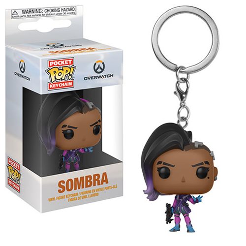 Overwatch Sombra Pocket Pop! Key Chain                      