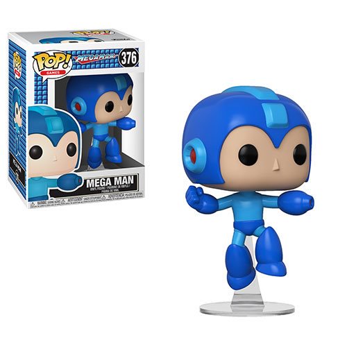 Mega Man Jumping Pop! Vinyl Figure #376                     