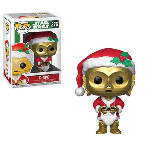 Star Wars Holiday C-3PO as Santa Pop! Vinyl Figure #276     