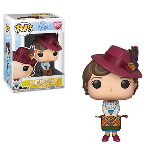 Mary Poppins Returns Mary with Skirt Bag Pop! Vinyl Figure  