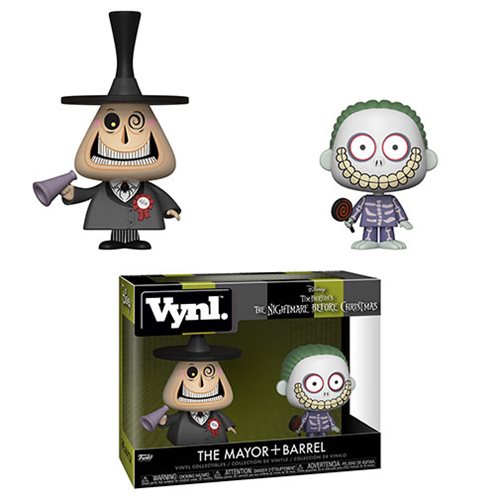 NBX Mayor and Barrel Vynl. Figure 2-Pack                    