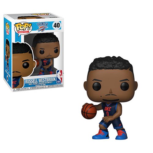 NBA Russell Westbrook Thunder Pop! Vinyl Figure #40         