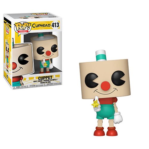 Cuphead Cuppet Pop! Vinyl Figure #413                       