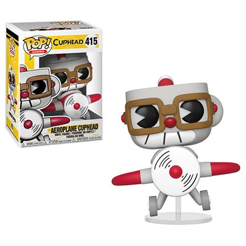 Cuphead Aeroplane Cuphead Pop! Vinyl Figure #415            