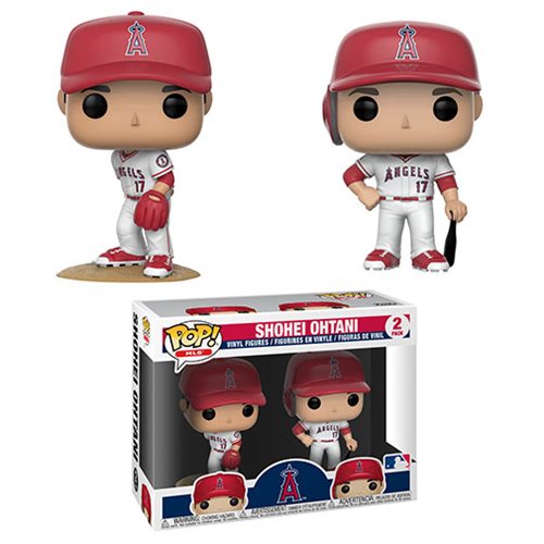 MLB Angels Shohei Ohtani Pop! Vinyl Figure 2-Pack           