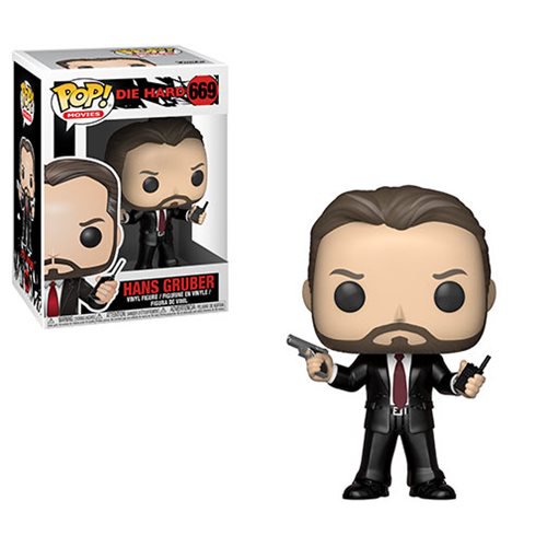 Die Hard Hans Gruber Pop! Vinyl Figure #669                 