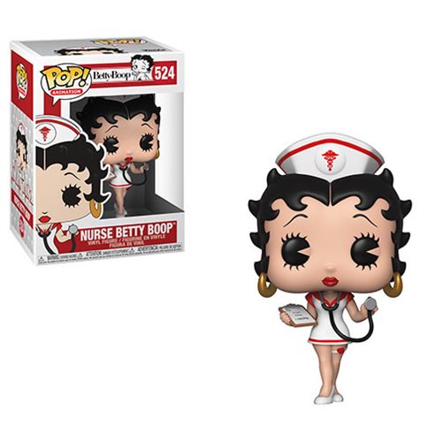 Betty Boop Nurse Pop! Vinyl Figure #524                     