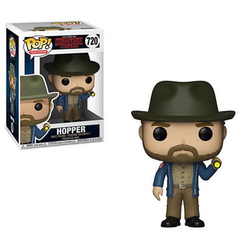 Stranger Things Hopper with Flashlight Pop! Vinyl Figure    