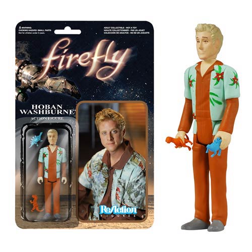 Firefly Hoban Washburne ReAction 3 3/4-inch Action Figure   