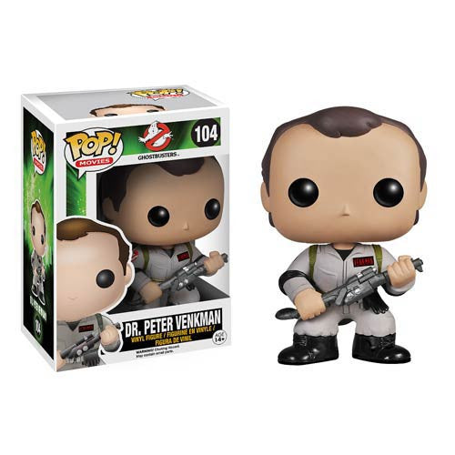 Ghostbusters Dr. Peter Venkman Pop! Vinyl Figure            