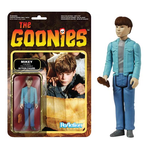 The Goonies Mikey ReAction 3 3/4-Inch Retro Action Figure   