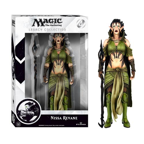 Magic The Gathering Nissa Revane Legacy Action Figure       