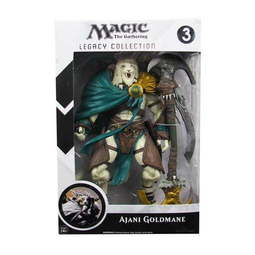 Magic The Gathering  Ajani Goldmane Legacy Action Figure    