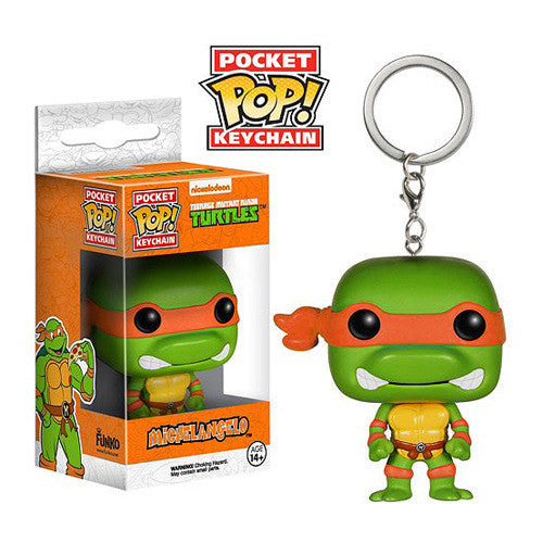 TMNT Michelangelo Pop! Vinyl Figure Key Chain               