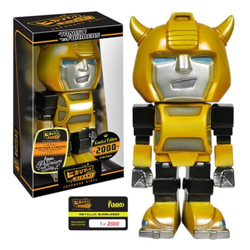 Transformers Metallic Bumblebee Hikari Vinyl Figure         