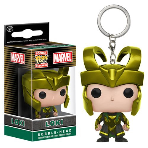 Thor Loki Pocket Pop! Key Chain                             