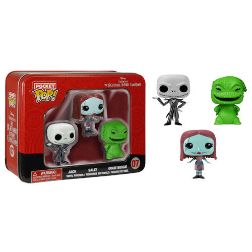 NBX Pocket Pop! Mini Vinyl Figure 3-Pack Tin                