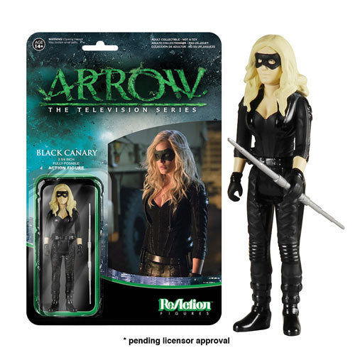 Arrow Black Canary ReAction 3 3/4-Inch Retro Action Figure  