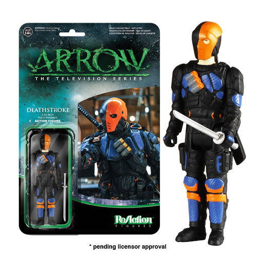 Arrow Deathstroke ReAction 3 3/4-Inch Retro Action Figure   