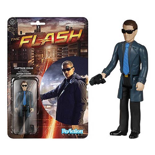 Flash TV Series Captain Cold ReAction Action Figure         