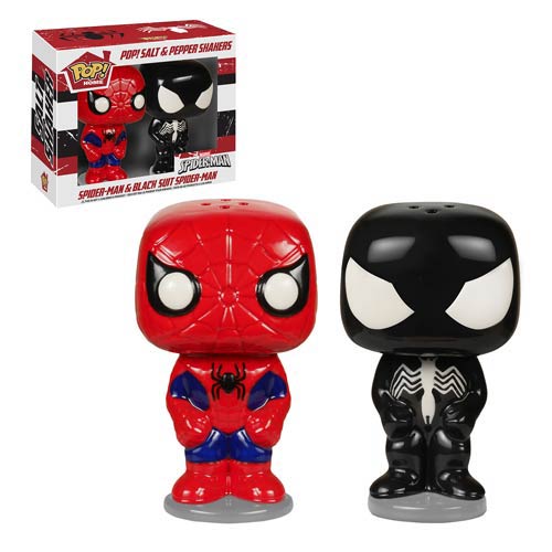 Spider-Man and Venom Pop! Home Salt and Pepper Shaker Set   