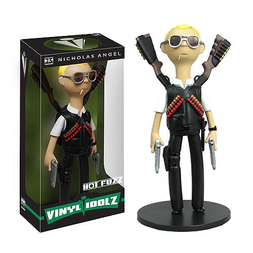 Hot Fuzz Nicholas Angel Vinyl Idolz Figure                  