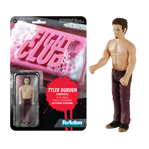 Fight Club Shirtless Tyler Durden ReAction Action Figure    