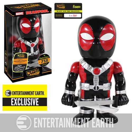 Deadpool Black and Red Hikari Sofubi Vinyl Figure - EE Exc. 