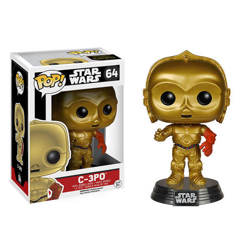 Star Wars VII C-3PO Pop! Vinyl Bobble Head                  