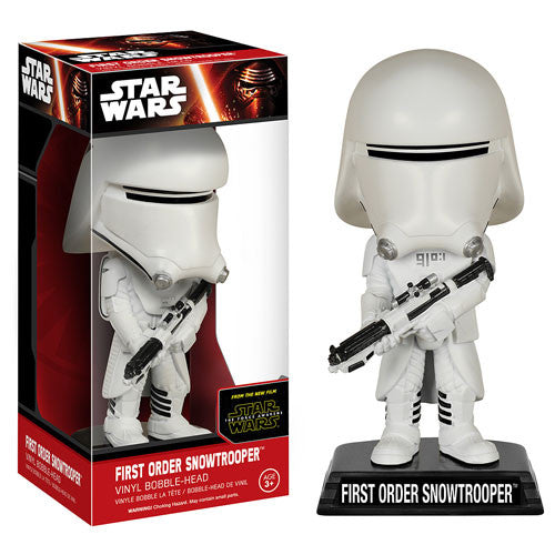 Star Wars VII First Order Snowtrooper Bobble Head           